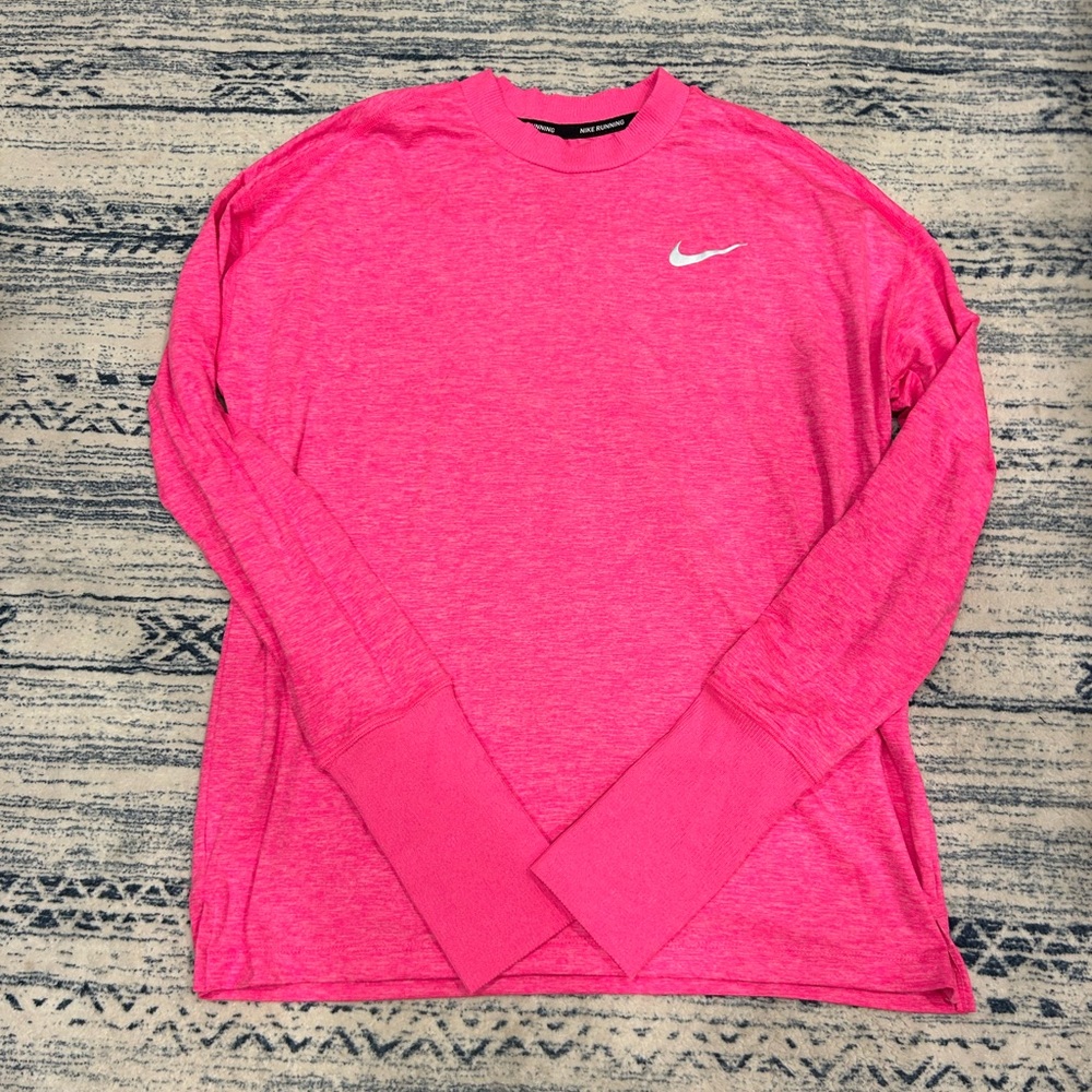 Nike Dri-FIT Pink Running Top